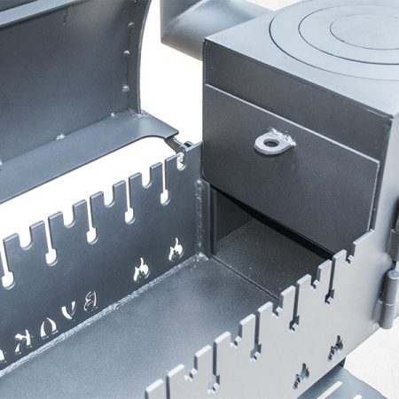 Купить мангал гриль с печкой под казан в Минске. Доставка по РБ