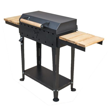 Купить мангал-гриль King Grill с боковыми полками в Минске
