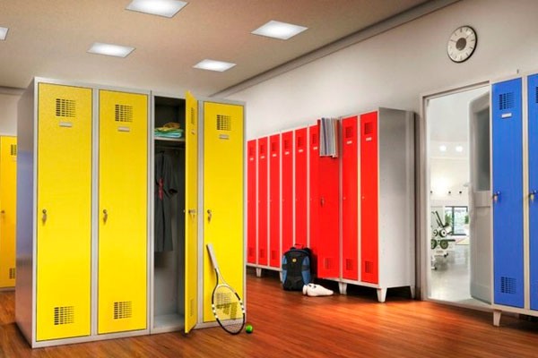 Купить металлические гардеробные шкафы в Минске