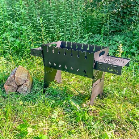 Купить разборный мангал с полками King Grill в Минске