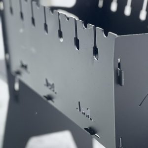 Купить разборный Мангал с рисунком кошки в Минске.