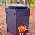 Купить печь для казана разборная 3мм походная в Минске