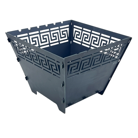 Купить костровую чашу металлическую Меандр в Минске