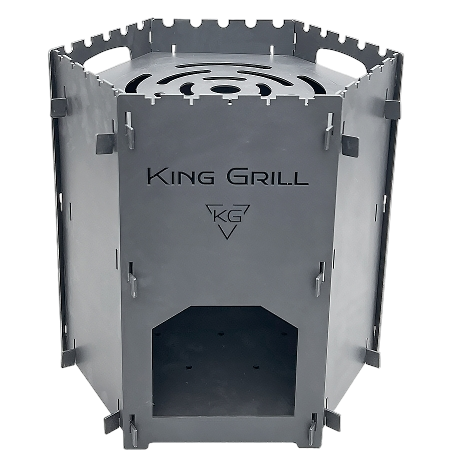 Купить печь для казана разборная 3мм походная в Минске