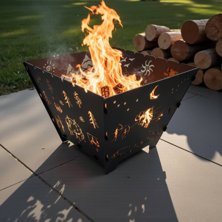 Купить костровую чашу металлическую Палеолит в Минске